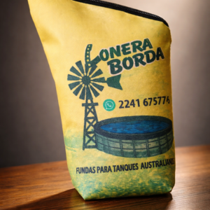 Yerbero de cuero personalizado con logo para regalos empresariales premium