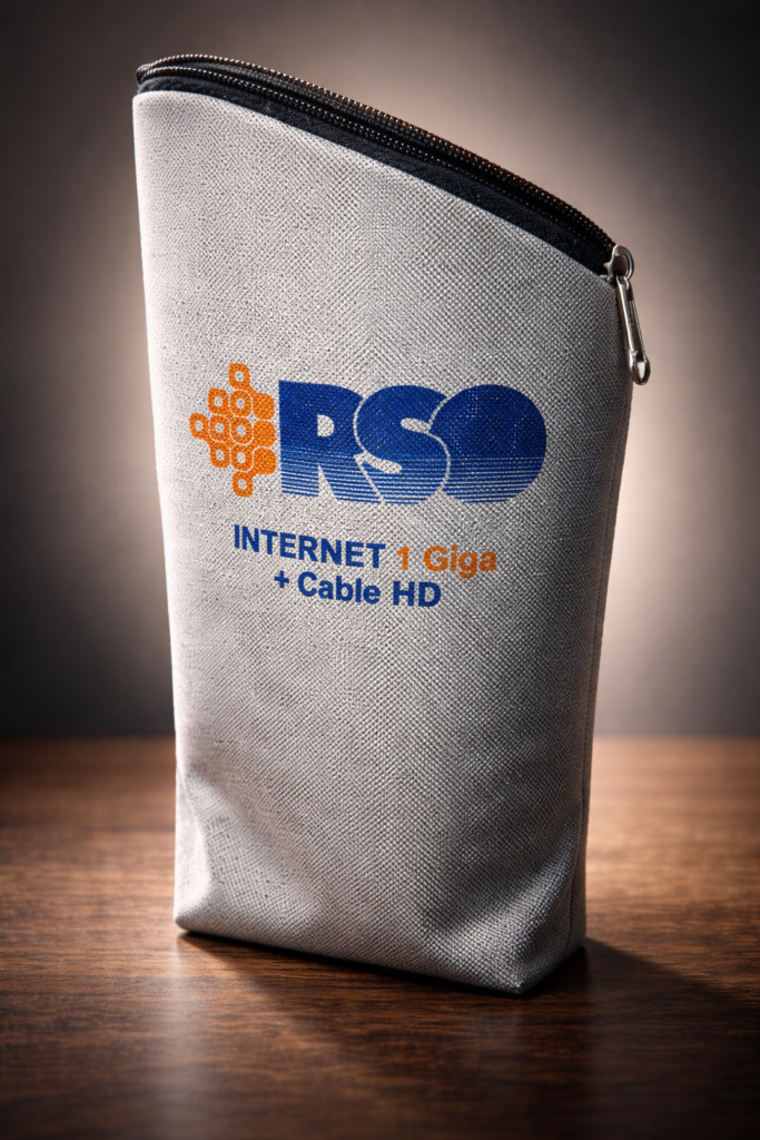 Yerbera personalizada con pico vertedor para merchandising corporativo.